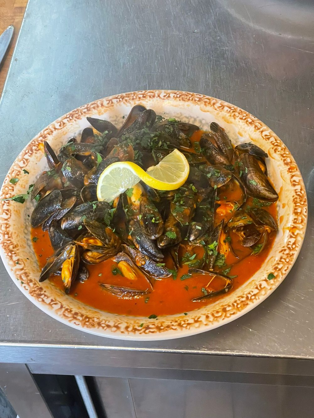 Cozze in Tomatensauce
